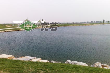 高爾夫球場人工湖防滲