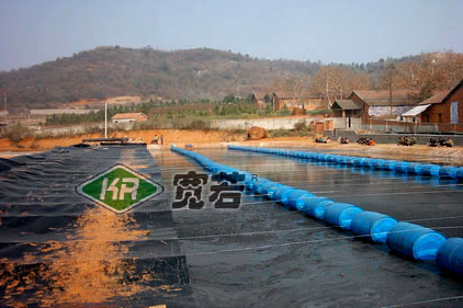 蓋瀉湖沼氣池污水處理系統(tǒng)防滲